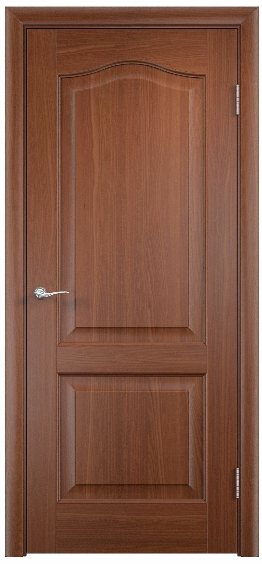 Межкомнатная дверь Палитра глухая Итальянский орех 70х200 cм