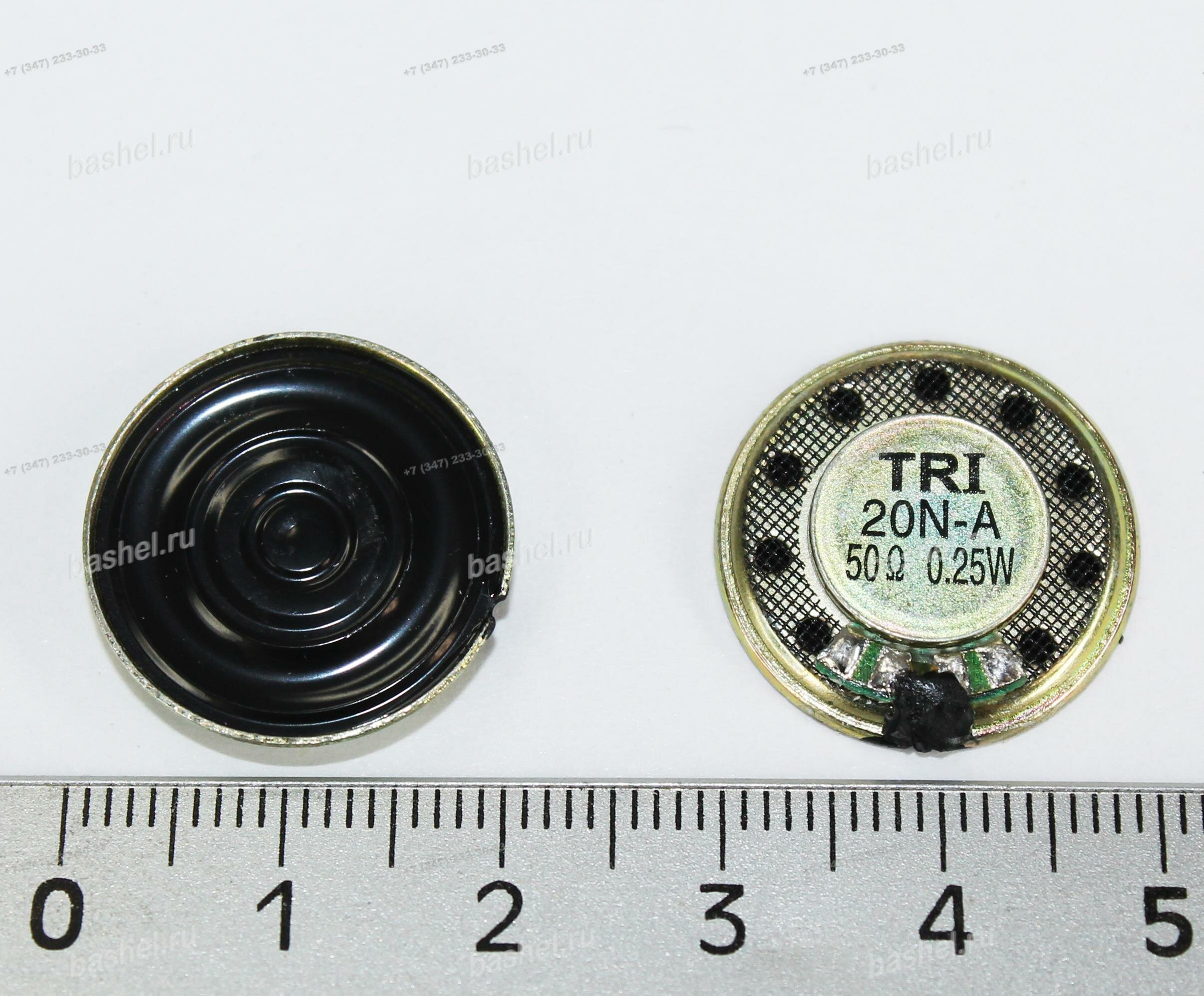 TRI20N-A-50, Головка динамическая, D-20mm 50ohm 0,25W