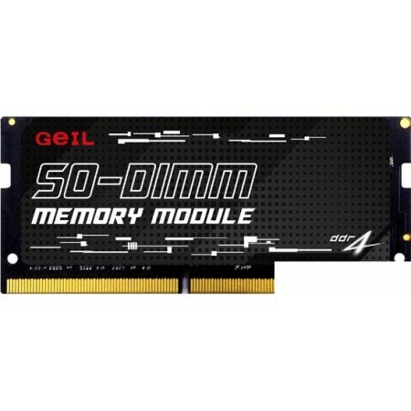 Оперативная память GeIL 16ГБ DDR4 SODIMM 3200 МГц GS416GB3200C22SC