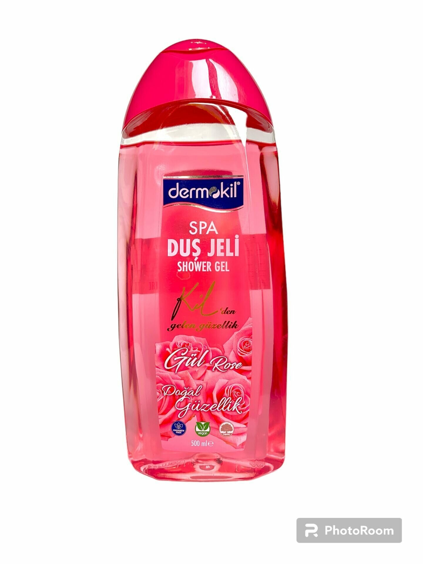 фото Гель для душа Роза 500ml (DERMOKIL)