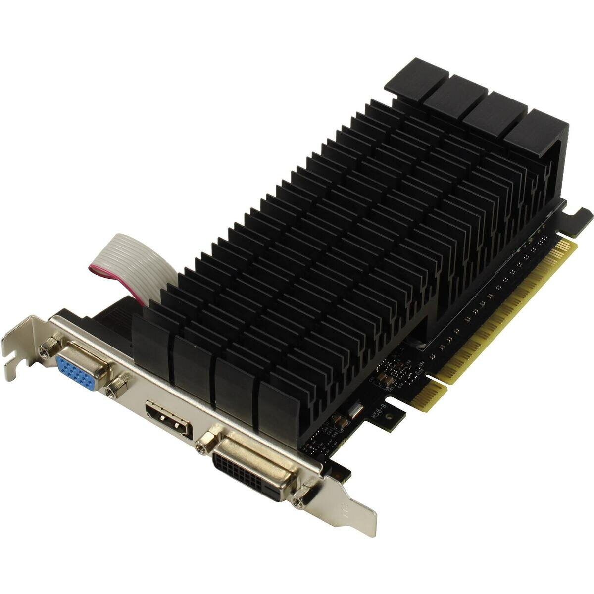 Видеокарта 1Gb DDR3 AFOX AF730-1024D3L3-V3 (RTL) D-Sub+DVI+HDMI