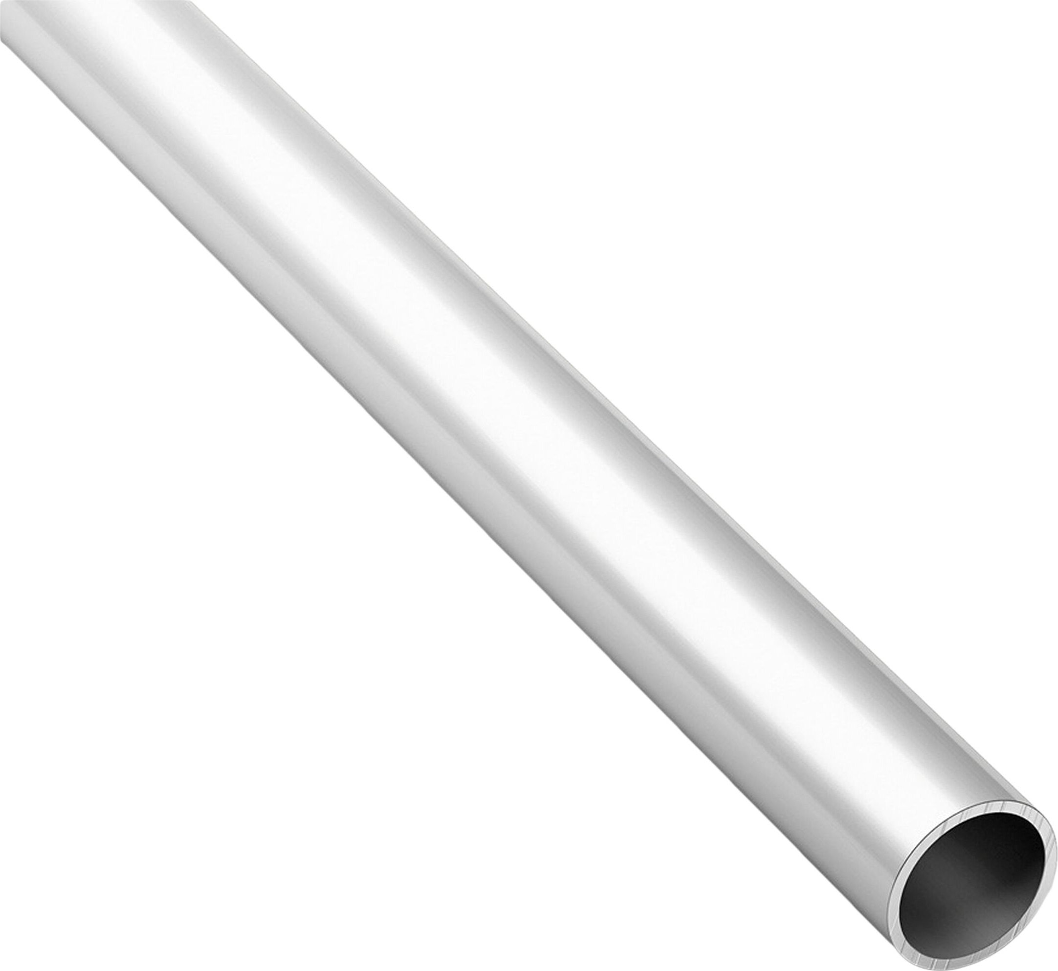Труба алюминиевая круглая 10х1мм длина 2м ТКр 02.2000.501л Серебро анодированное 1 шт