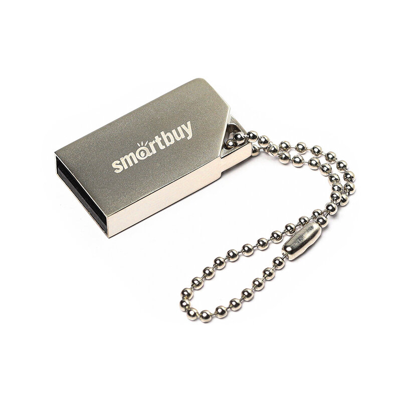 Флеш-накопитель USB 2.0 Smartbuy 32GB MU30 Metal (SB032GBMU30) серый металлик