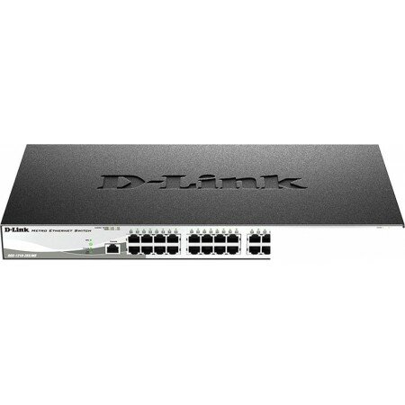 Управляемый коммутатор 2-го уровня D-Link DGS-1210-28X/ME/B2B