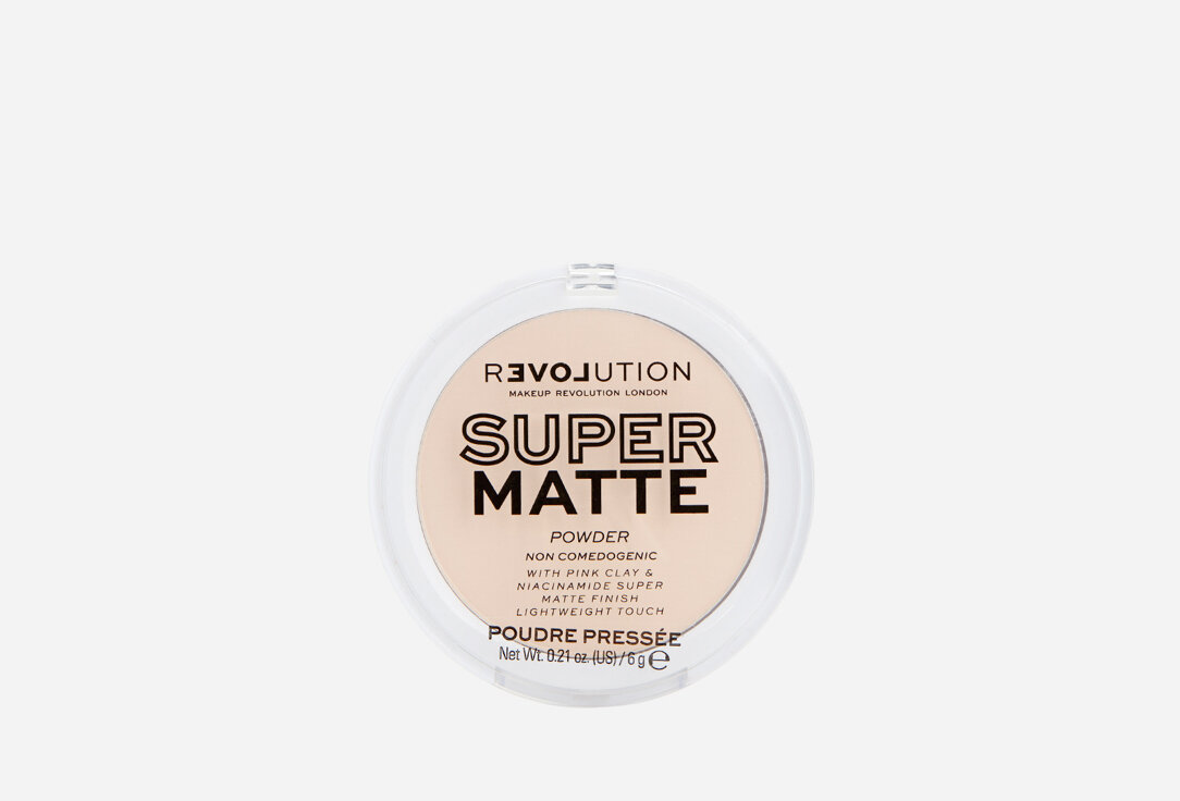 Пудра MakeUp Revolution, SUPER MATTE POWDER 6мл