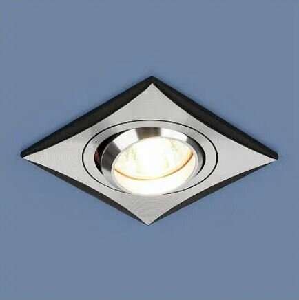 фото -Светильник 5108 MR16 CH/BK хром/черный elektrostandard