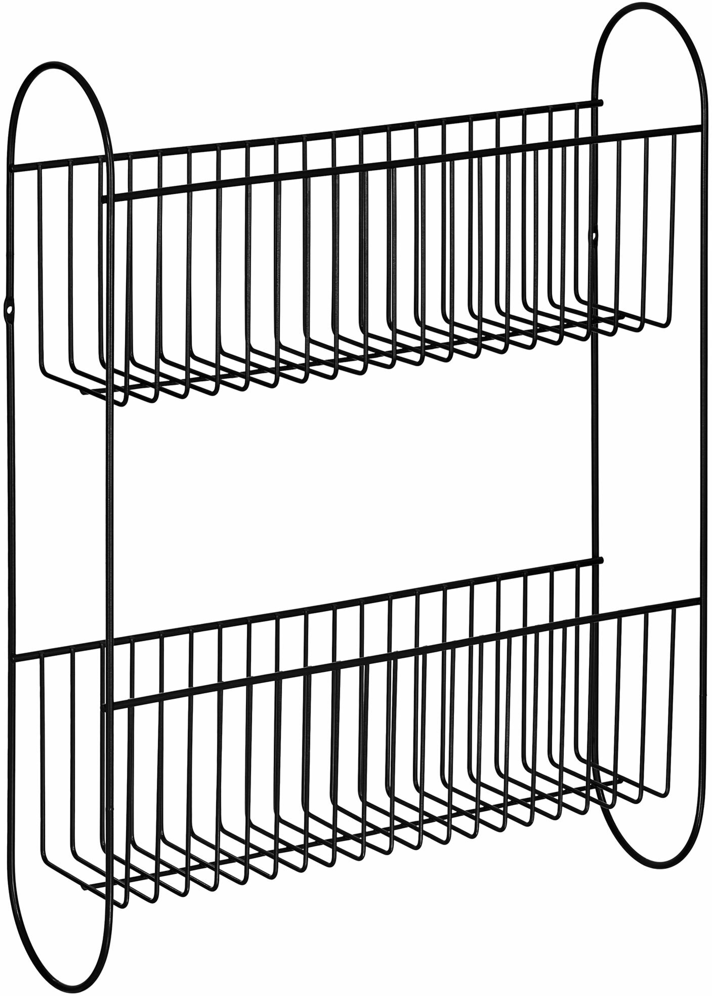 Полка прямоугольная Minima 408х113х52 см цвет черный