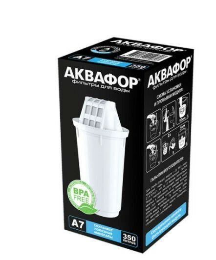 фото АКВАФОР А7 Модуль сменный фильтрующий (по 12 шт.) (Водоочистка)