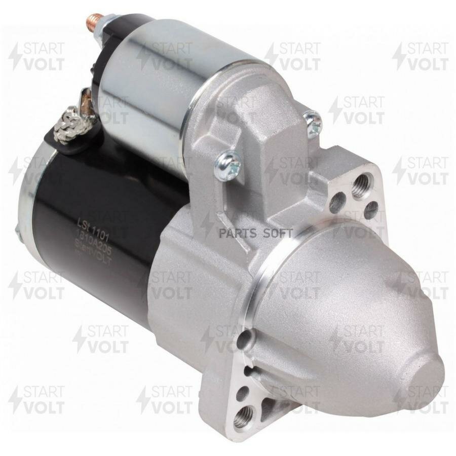 STARTVOLT LST1101 Стартер для а/м Mitsubishi Lancer IX (06-)/Outlander (08-) 1.8i/2.0i/2.4i 1,4кВт (LSt 1101)