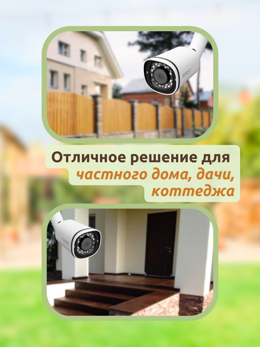 Комплект с IP-камерами OMNY 4  1561-