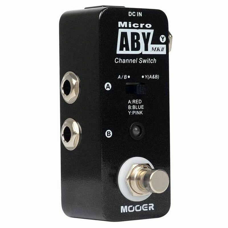 Педаль эффектов Mooer MAB2-Micro-ABY-MKII Line Switch