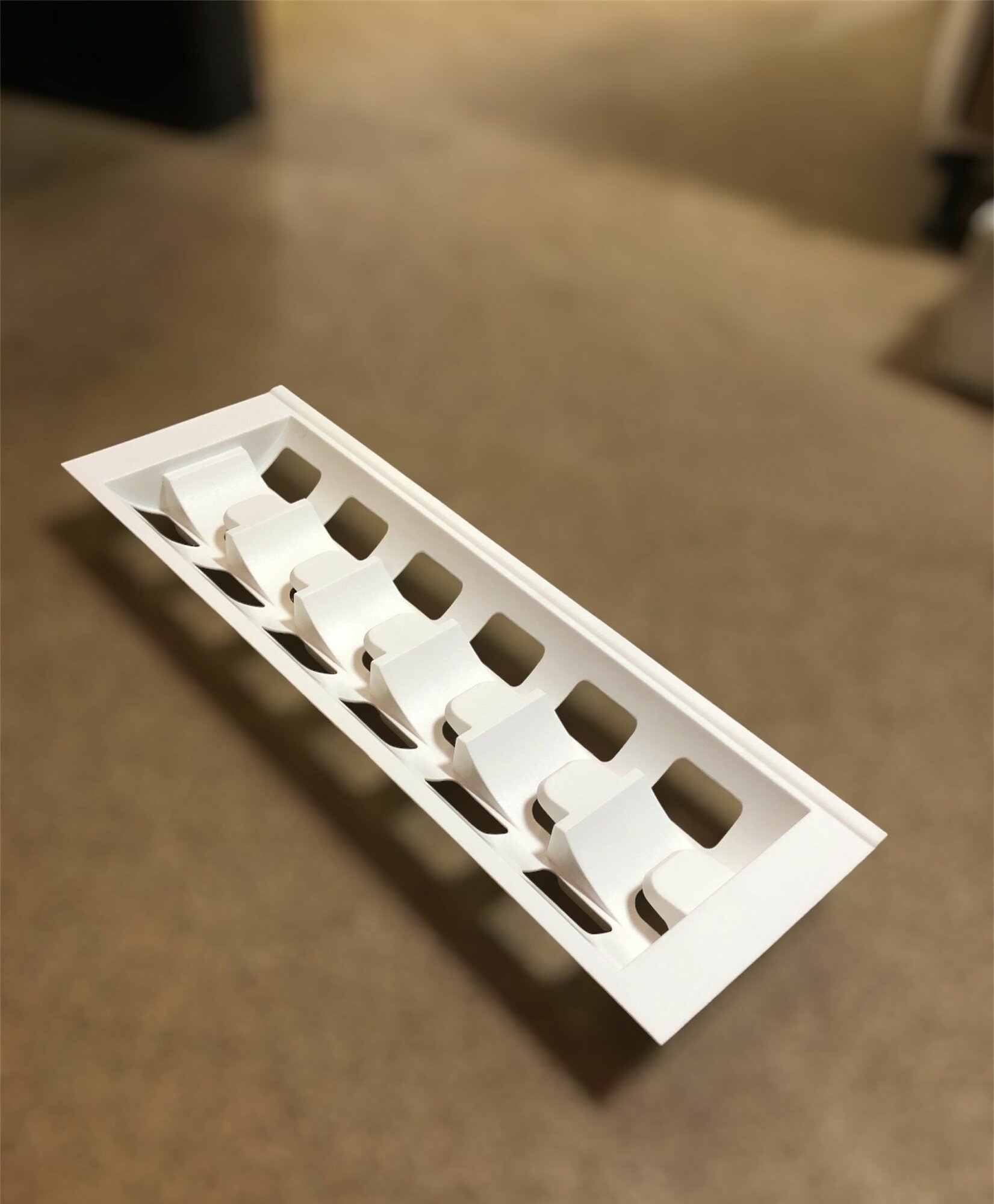 фото Лоток для глубоких тарелок, салатников, пиал Mesan TrayBond 105-83-54-309 (157х480-420х47,7 мм), белый