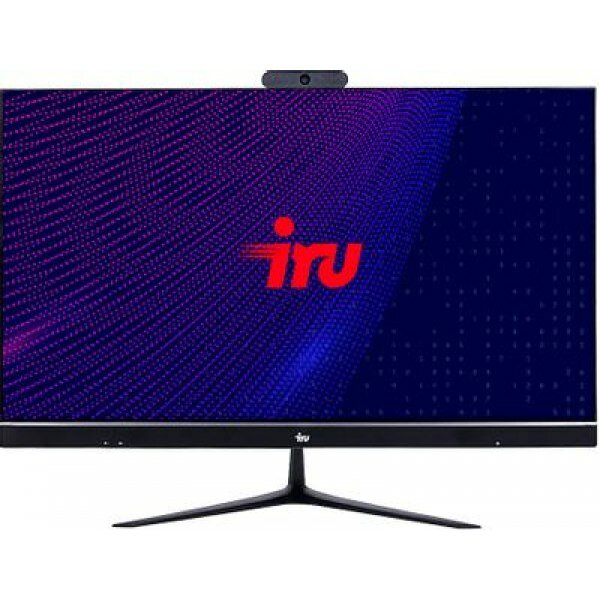 Моноблок iRU Office 23IH5P, 23.8", Intel Core i3 10100, 8ГБ, 512ГБ SSD, Intel UHD Graphics 630, Free DOS, черный (1864660)