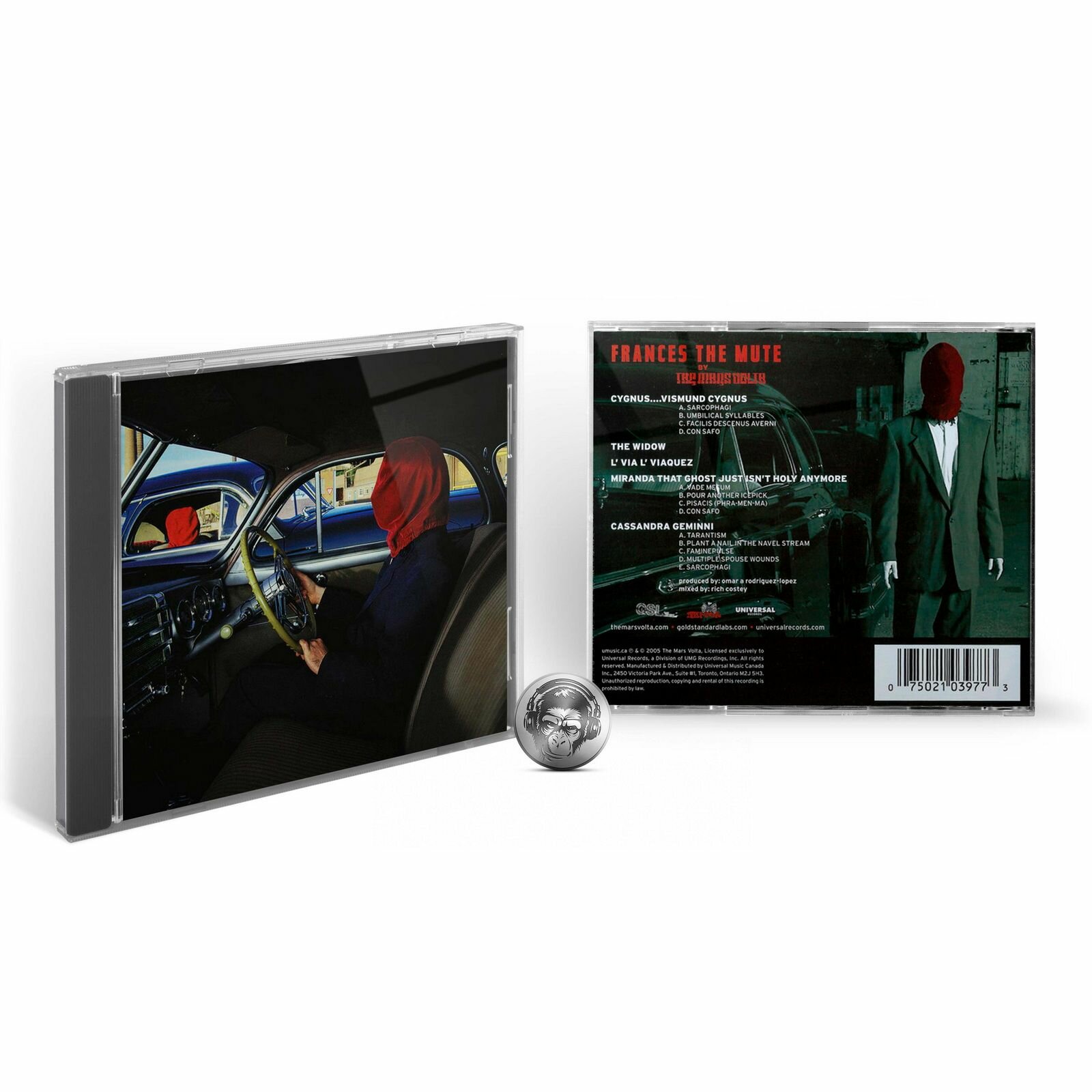 The Mars Volta - Frances The Mute (1CD) 2005 Universal, Jewel Аудио диск