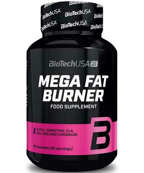 Жиросжигатель Mega Fat Burner BiotechUSA 90 капс. (Без вкуса)
