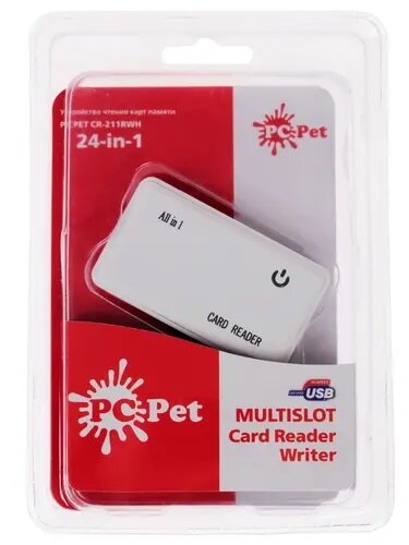 Кард-ридер PC Pet CR-211RWH