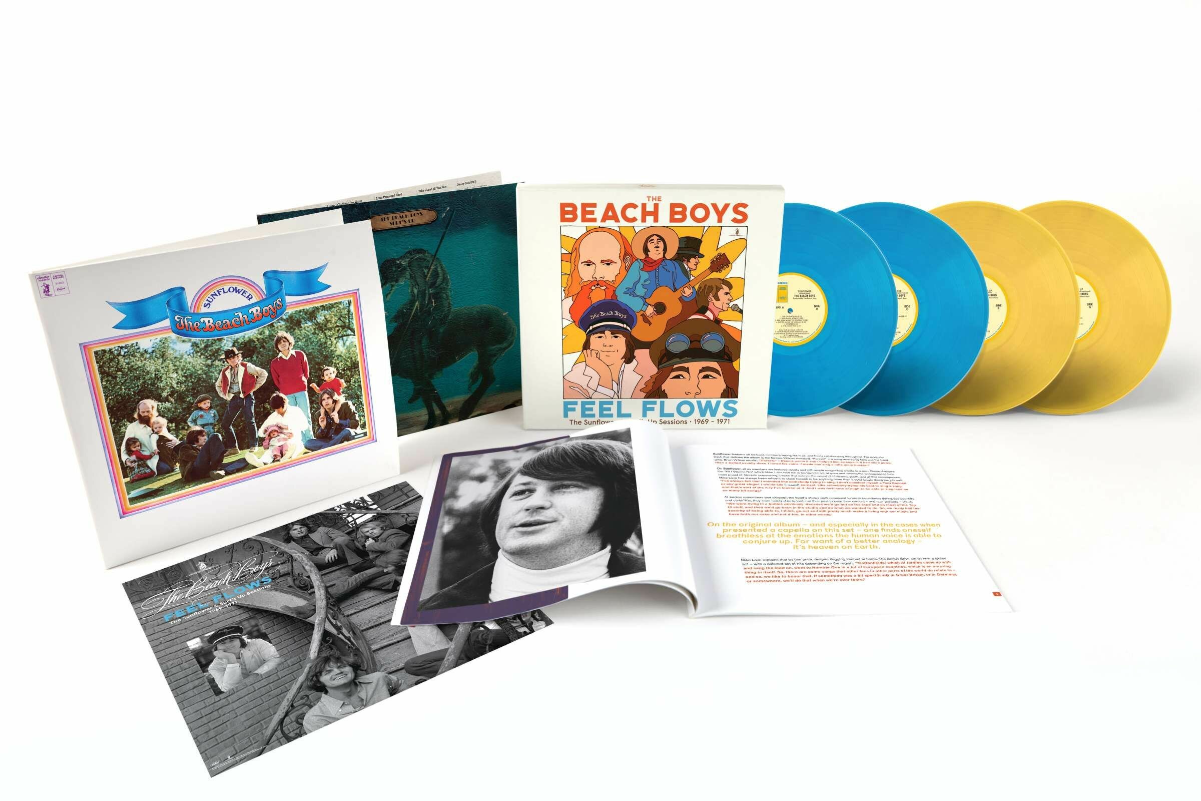 Виниловая пластинка The Beach Boys - Feel Flows (The Sunflower & Surf's Up Sessions 1969-1971) (4 LP)