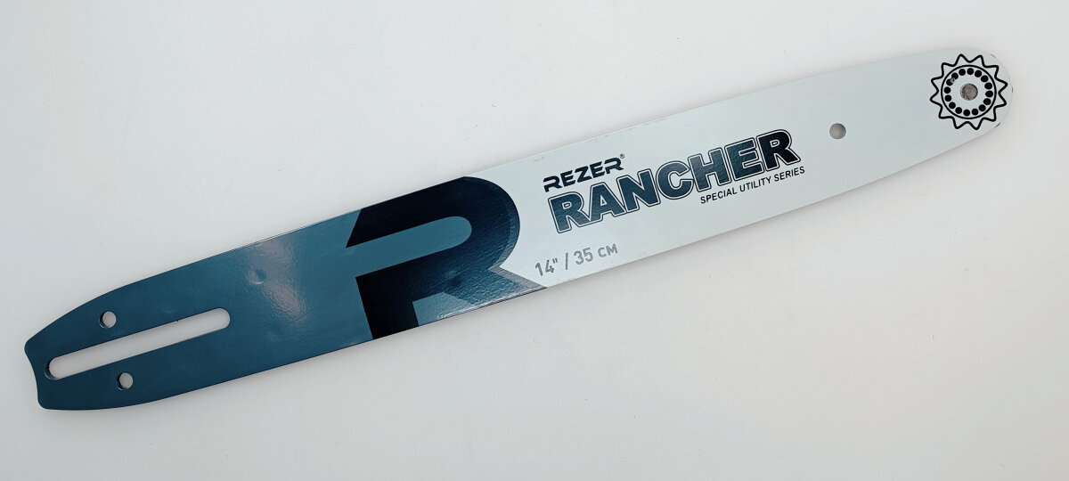 фото Шина Rancher 353 L 9 A сварная (Husqvarna 236/240, Partner, Poulan, Makita 14"-52 зв.) Rezer №903