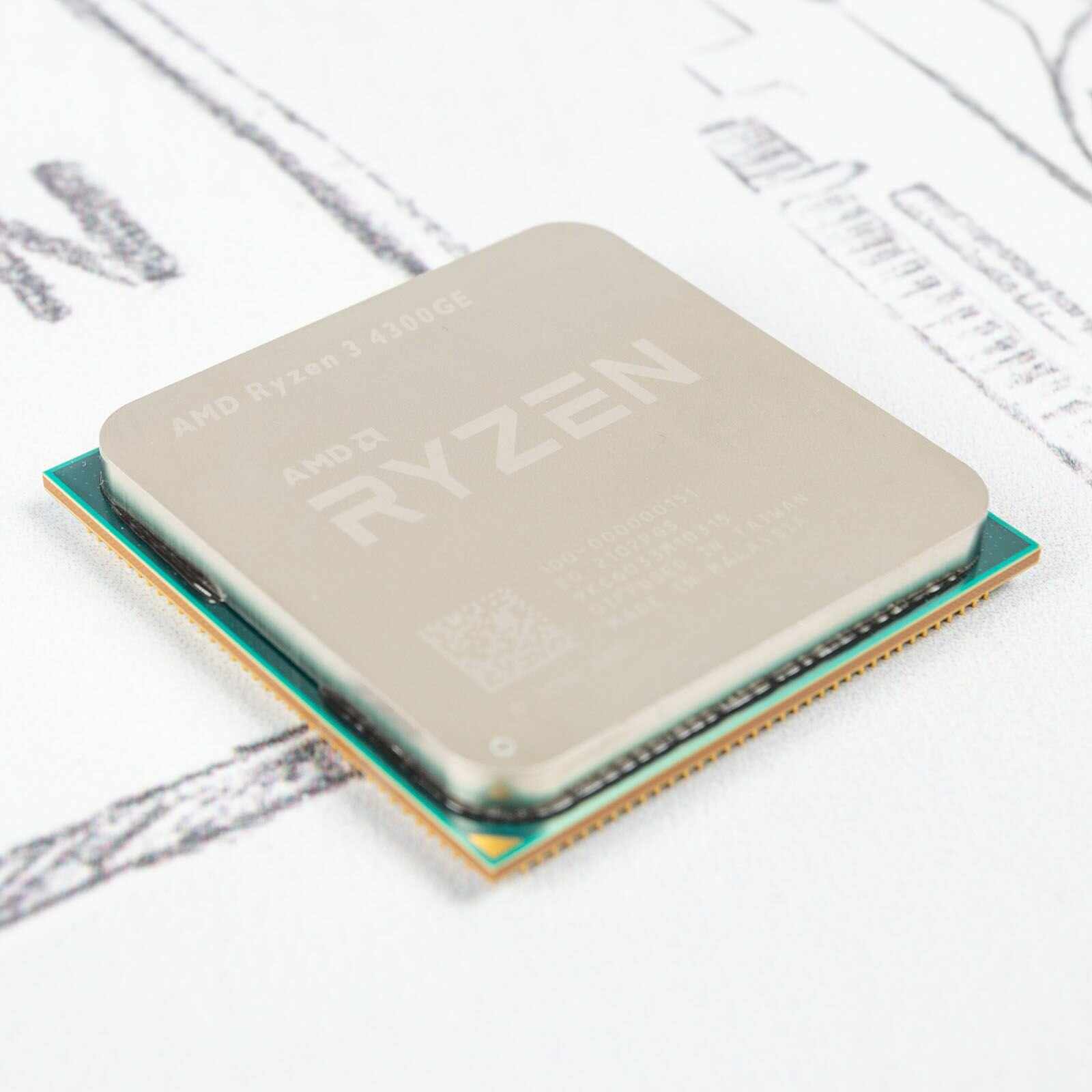 Процессор AMD Ryzen 3 4300GE