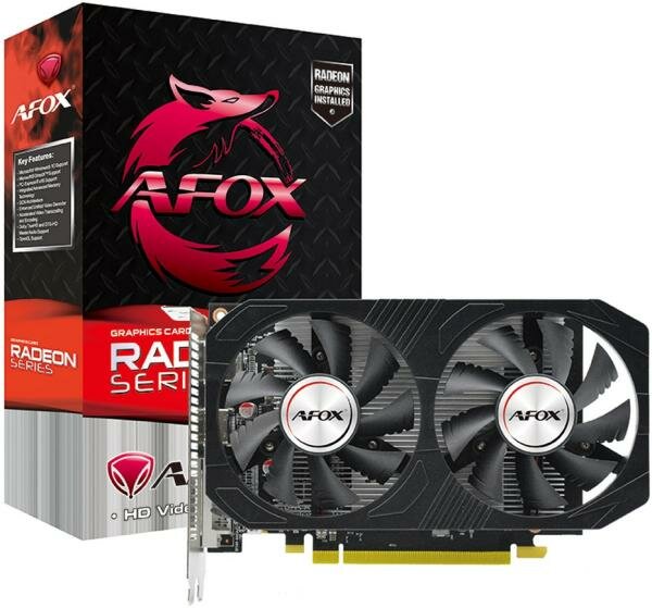 Видеокарта AFOX Radeon RX 550 2 GB Single Fan (AFRX550-2048D5H4-V6)