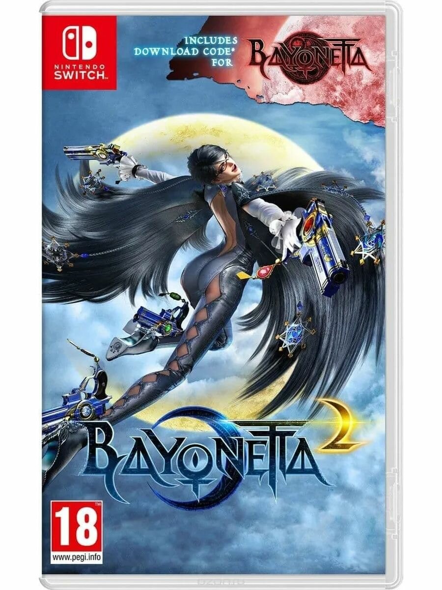 Игра Bayonetta 2 (Includes Code) для Nintendo Switch Англ.верс.