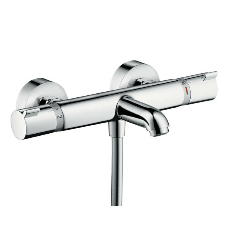 Смеситель для ванны с душем Hansgrohe Ecostat Comfort 13114000 с термостатом Хром