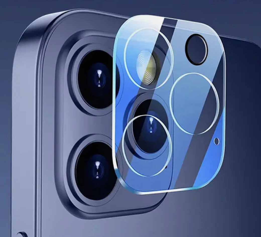 Защитное стекло на камеру iPhone 14 Pro Max / для Айфон 14 Про Макс / Защита камеры
