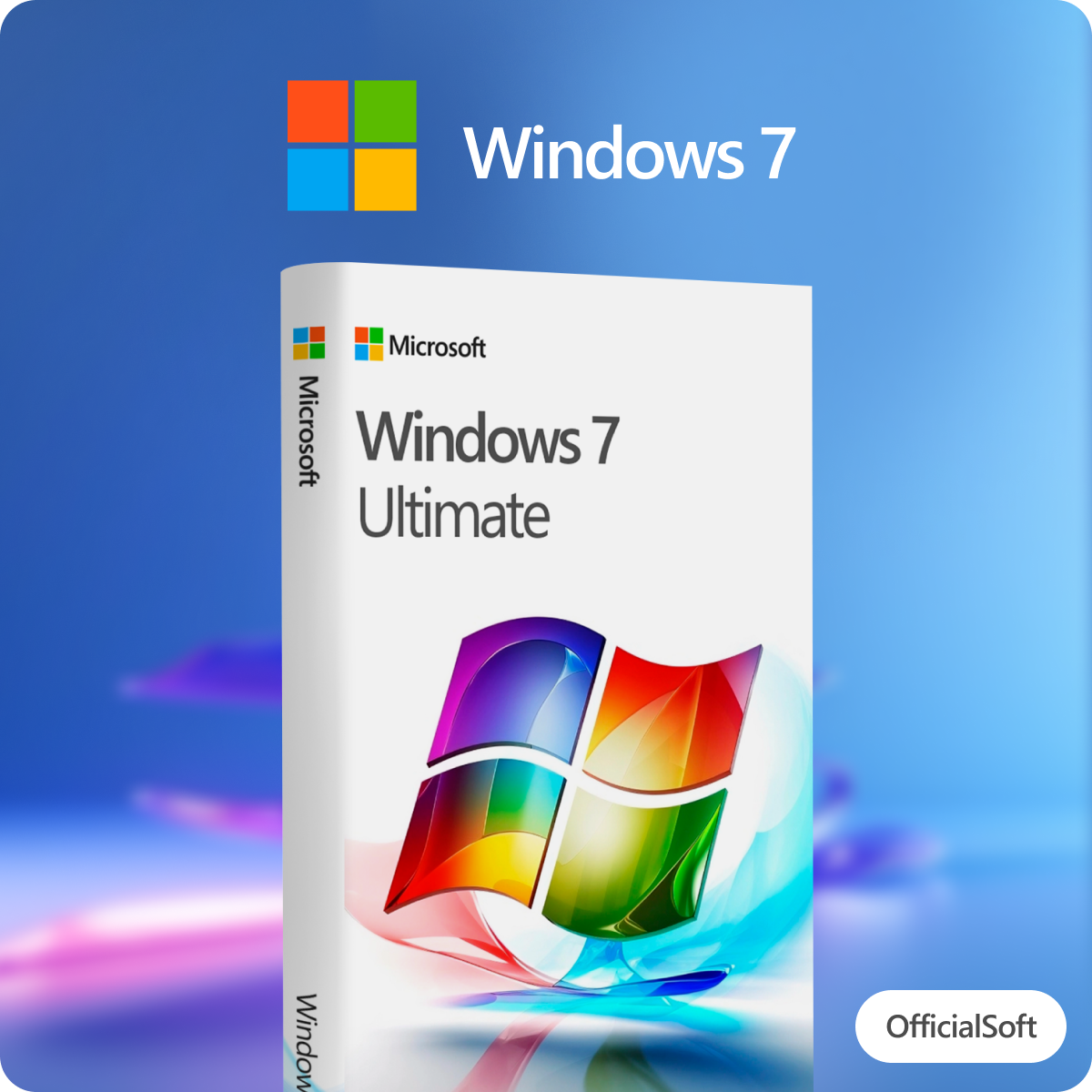 Microsoft Windows 7 Ultimate лицензионный ключ активации