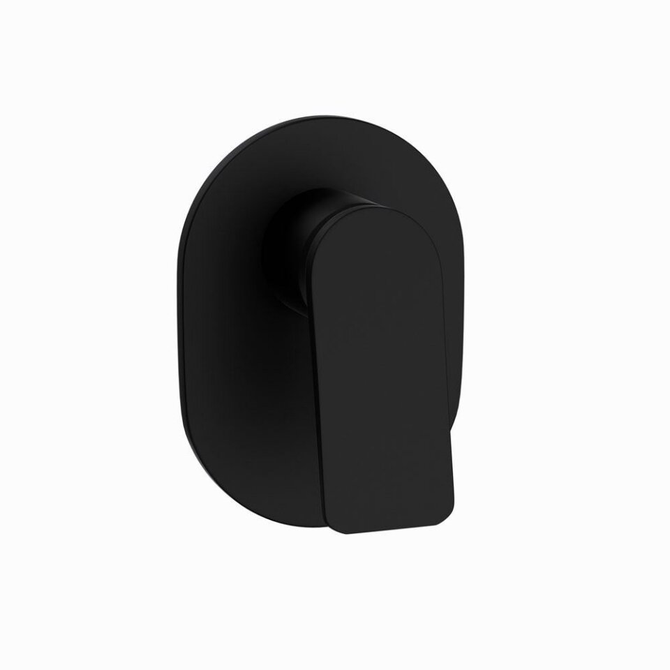 фото Jaquar, Смеситель для душа встраиваемый, Laguna, 1-рычаж., Черный матовый LAG-BLM-91227K