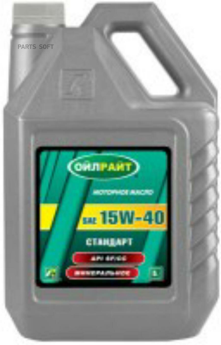 OIL RIGHT 2373 масло OILRIGHT стандарт минеральное 15W40 4Л