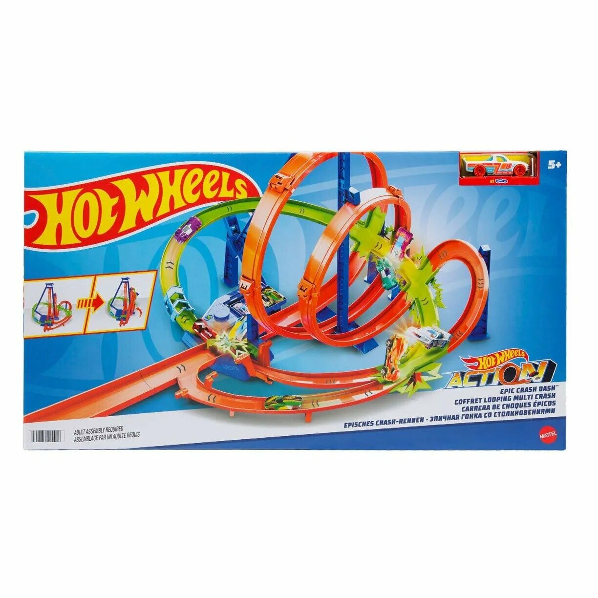 Игрушечный трек Hot Wheels Epic Action HNL97