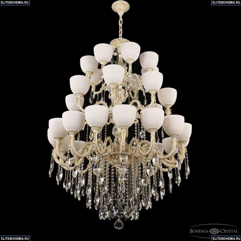 Подвесная люстра Bohemia Ivele Crystal AL7901 AL79101/16+8+8/300/3d B WMG P1 U Line - фото №2