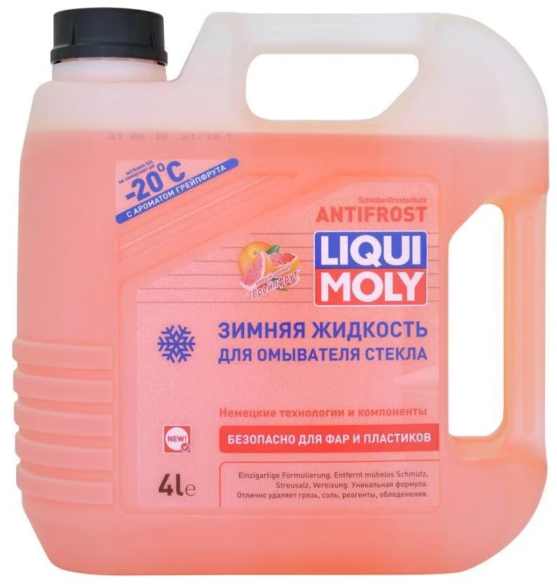 Жидкость для стеклоомывателя LIQUI MOLY ANTIFROST ScheibenFrostschutz -20°C 4 л