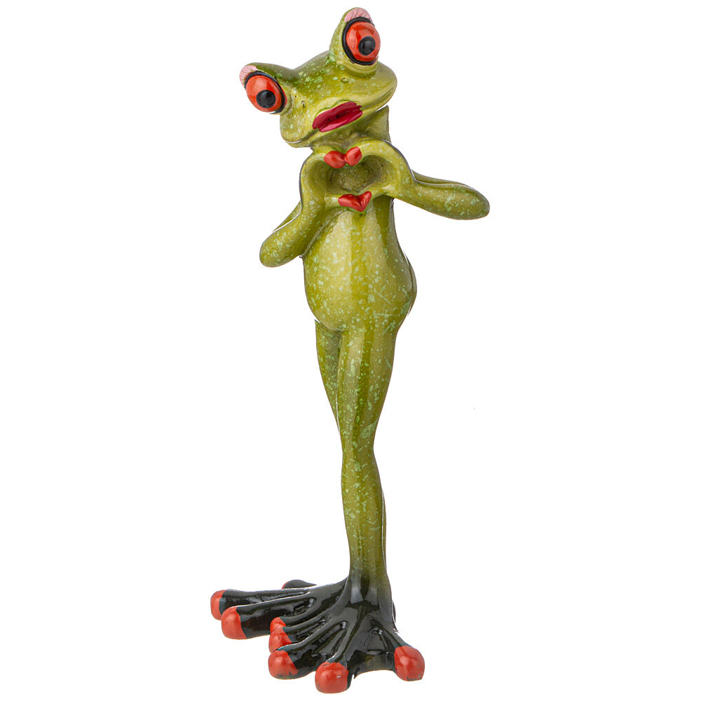 фото Lefard 146-2097 фигурка декоративная лягушка 7,5Х5,8Х16 СМ