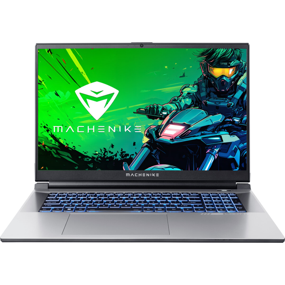 Ноутбук Machenike JJ00G800ERU i5-13500H/16GB/512GB SSD/RTX 4060 8GB 140W/17.3" QHD IPS/DOS/grey - фото №1