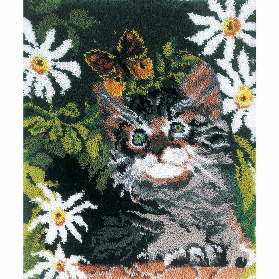 Kitten - Котенок #37501 MCG Textiles Набор - ковровая техника 91 x 76 см