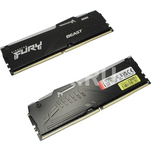 Оперативная память Kingston FURY Beast (8 ГБ x 2 шт.) DDR5 5600 МГц DIMM CL40 KF556C40BBAK2-16