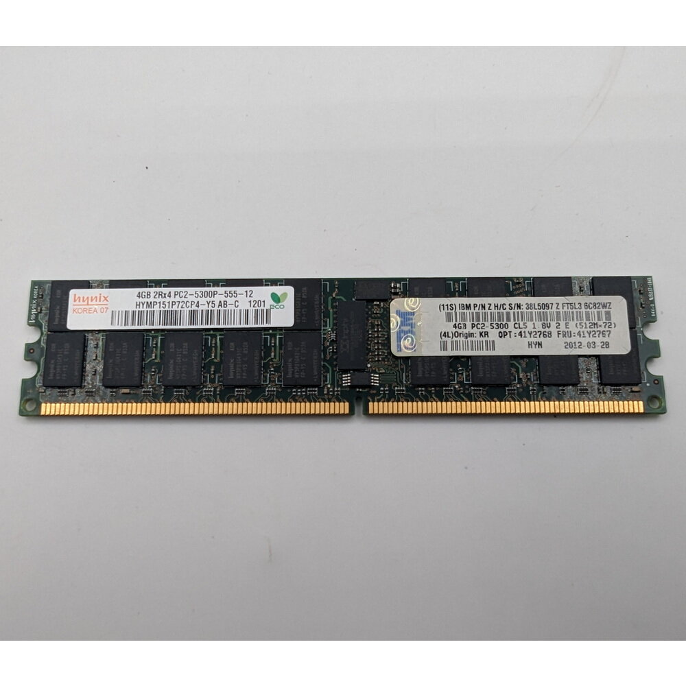 Модуль памяти 41Y2767, HYMP151P72CP4-Y5, DDR2, 4 Гб для серверов ОЕМ