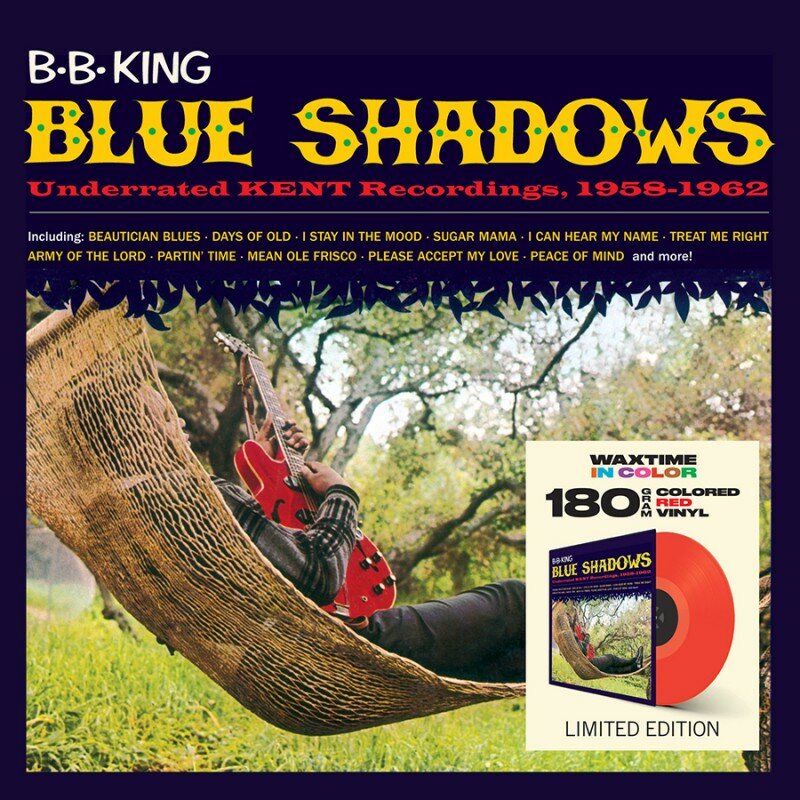 KING B.B. Blue Shadows LP (Limited Edition180 Gram Red Vinyl)