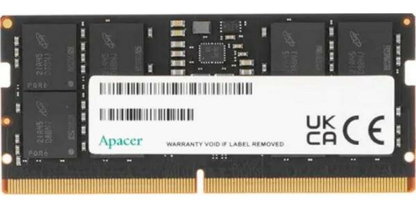 Оперативная память APACER SO-DIMM 16GB DDR5-4800 (AS16GHB48CTBBGH/FS.16G2A. PTH)
