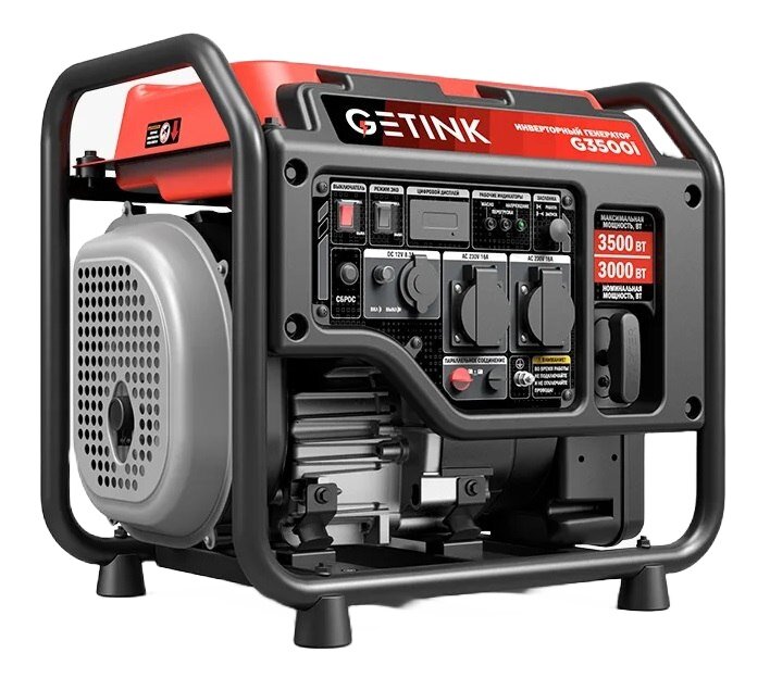 Бензиновый инвенторный генератор 3кВт G3500i Getink 11019 - фотография № 1