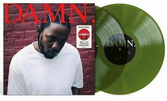 Kendrick Lamar - Damn. (Green Forest Limited) Темно-Зеленая Виниловая Пластинка