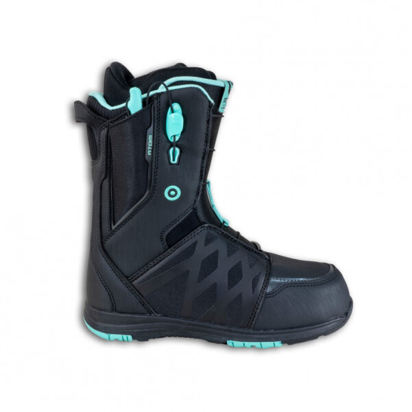 Ботинок для сноуборда Atom Freemind Black/Aquamarine, год 2022, размер 37.5
