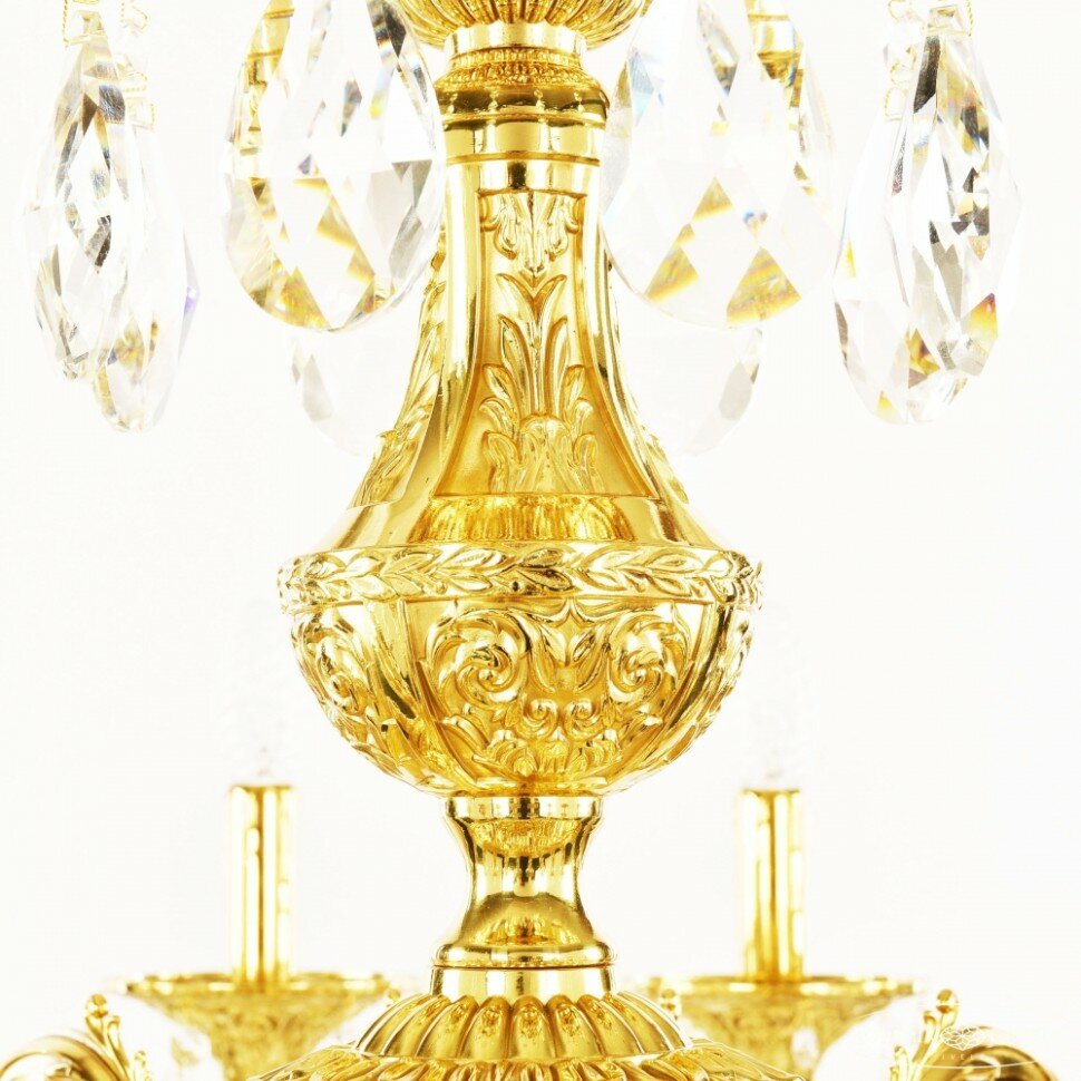 Подвесной светильник Bohemia Ivele Crystal Florence 71102/6/125 A G - фото №5