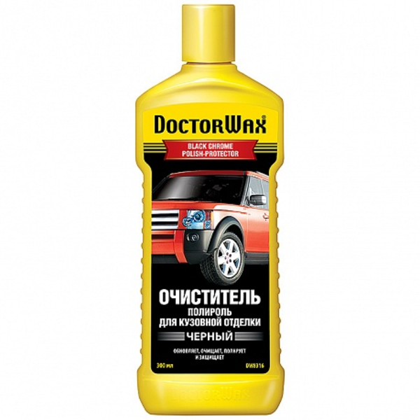 DOCTORWAX dw8316 очиститель-полироль для декоративной кузовной отделки черного цвета 300