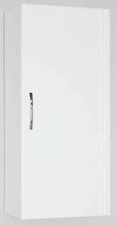 Шкаф одностворчатый подвесной 36х80 см белый глянец Style Line LC-00000197