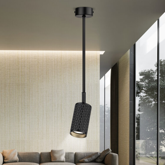 фото Светильник настенно-потолочный спот ЭРА OL45 BK MR16 GU10 IP20 черный