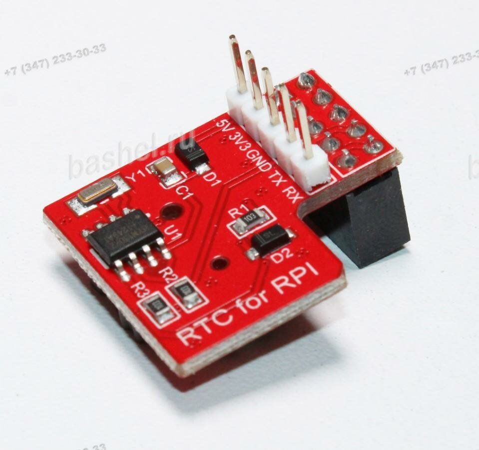 DS1307 Clock module for Raspberry Pi, Модуль часов реального времени (RTC)