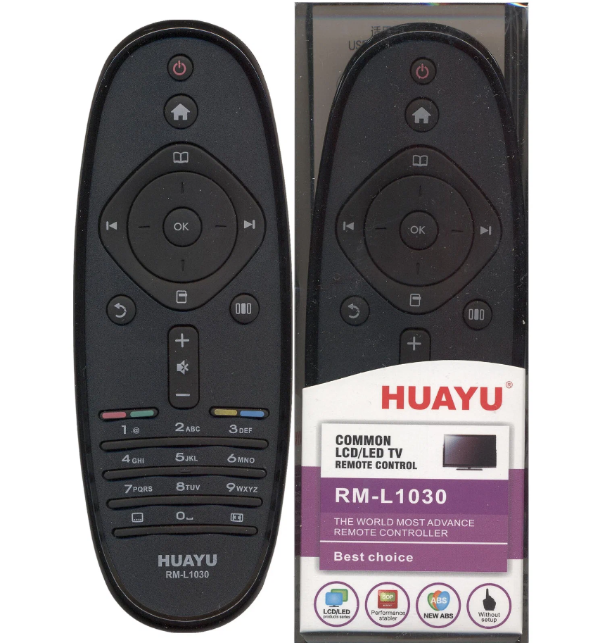 Универсальный пульт Huayu для телевизоров Philips RM-L1030 (2543)