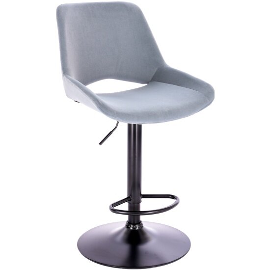 фото Стул барный Everprof Flash Ткань Серый